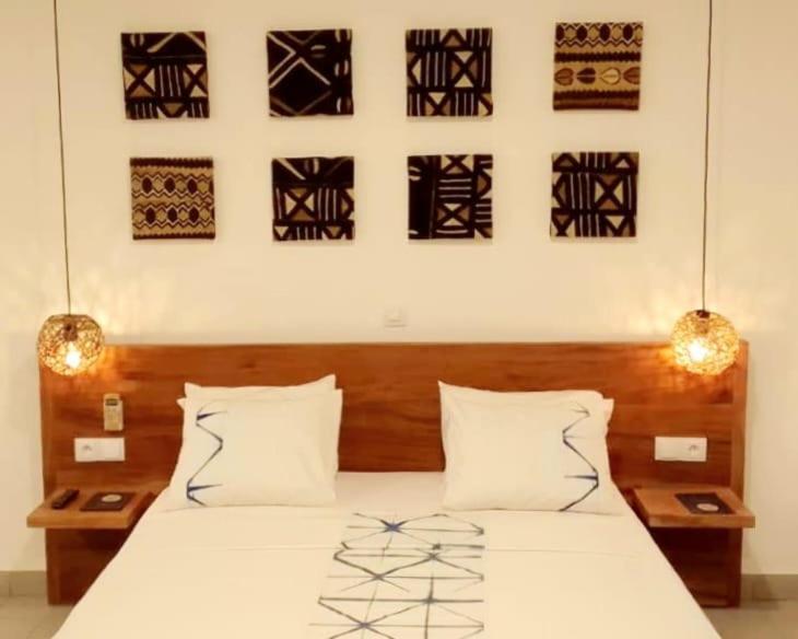 Hôtel Les Palmiers Ouagadougou Extérieur photo