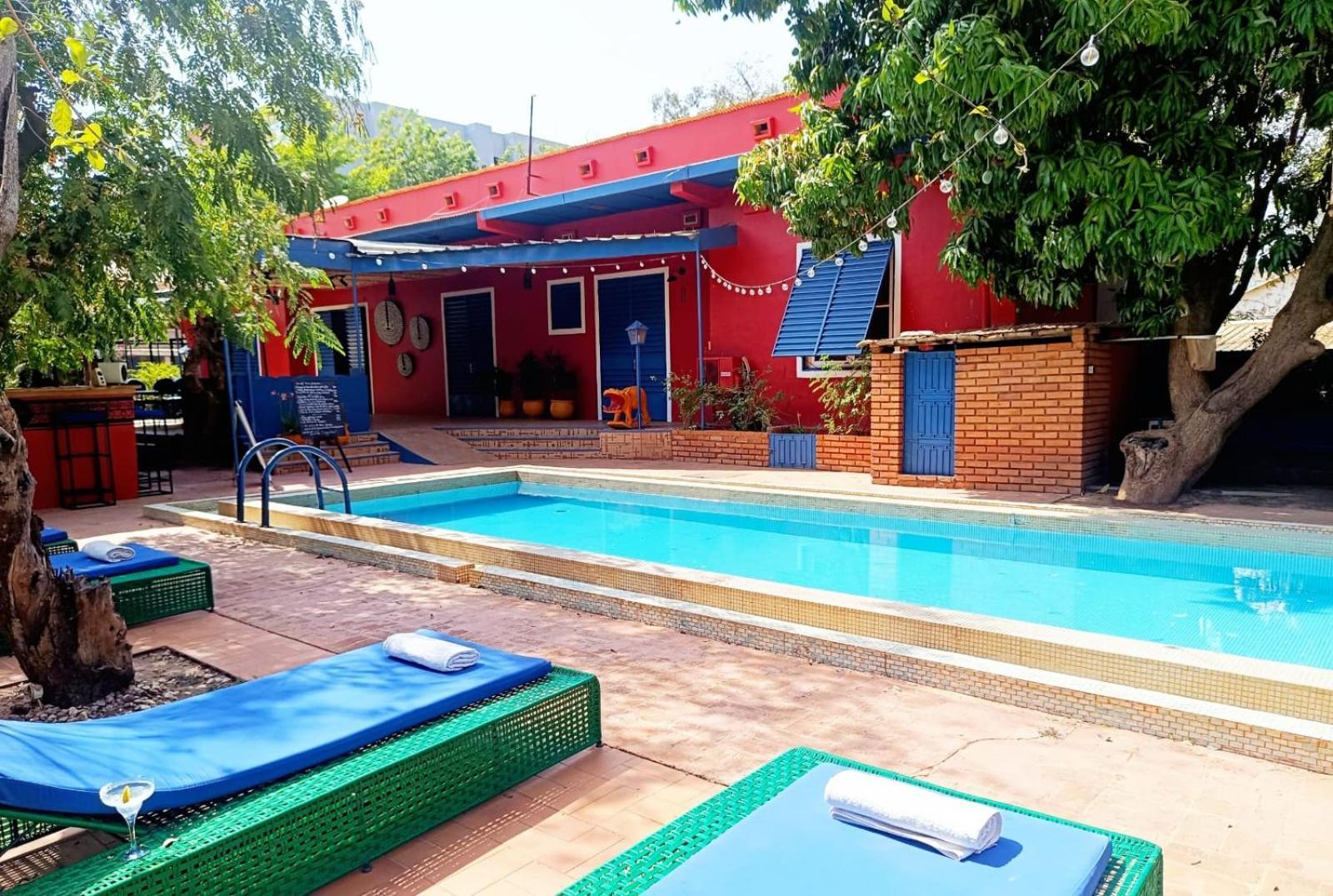 Hôtel Les Palmiers Ouagadougou Extérieur photo